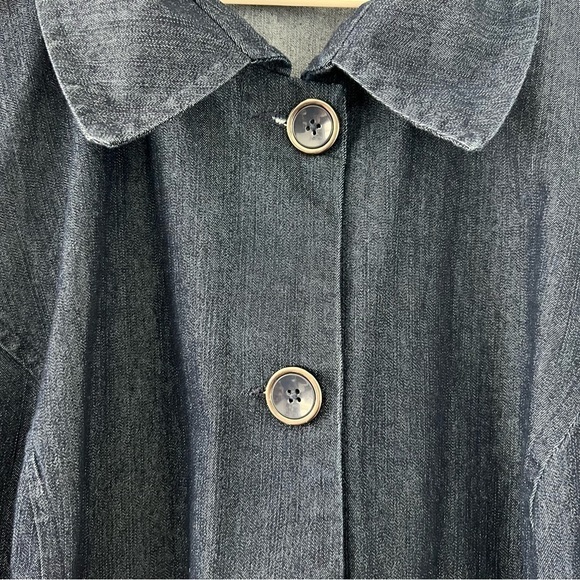 Sandro Sportswear Woman Denim Jacket - Picture 9 of 11